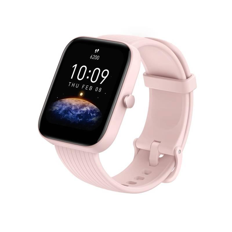 Chytré hodinky Amazfit Bip 3 růžové