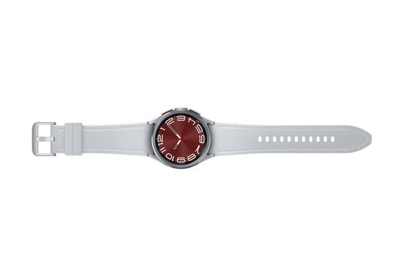 Chytré hodinky Samsung Galaxy Watch6 Classic 43mm stříbrné, Chytré, hodinky, Samsung, Galaxy, Watch6, Classic, 43mm, stříbrné