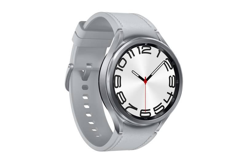 Chytré hodinky Samsung Galaxy Watch6 Classic 47mm stříbrné
