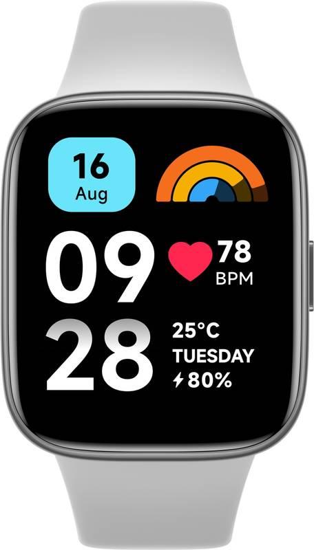 Chytré hodinky Xiaomi Redmi Watch 3 Active šedé, Chytré, hodinky, Xiaomi, Redmi, Watch, 3, Active, šedé