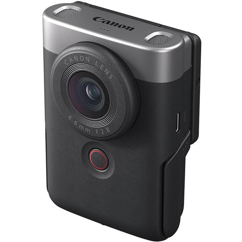 Digitální fotoaparát Canon PowerShot V10 Vlogging Kit stříbrný, Digitální, fotoaparát, Canon, PowerShot, V10, Vlogging, Kit, stříbrný