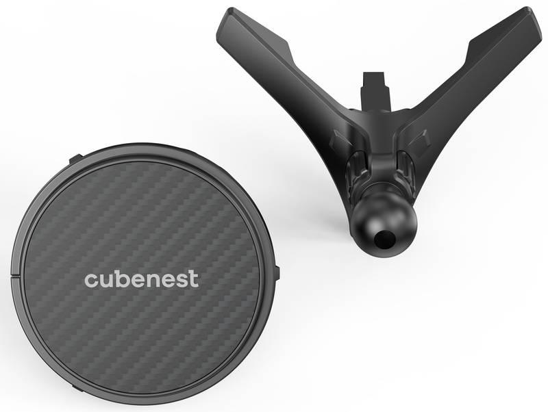 Držák na mobil CubeNest S1C2 Magnetic, nabíjení, aktivní chlazení černý