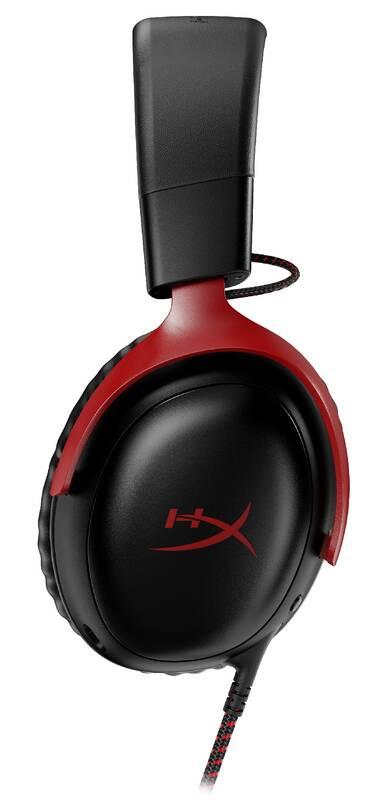 Headset HyperX Cloud III černý červený