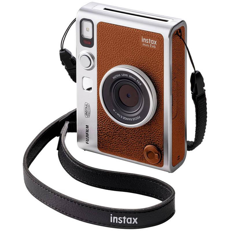 Instantní fotoaparát Fujifilm Instax mini EVO hnědý