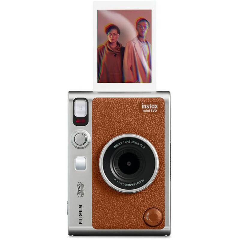 Instantní fotoaparát Fujifilm Instax mini EVO hnědý