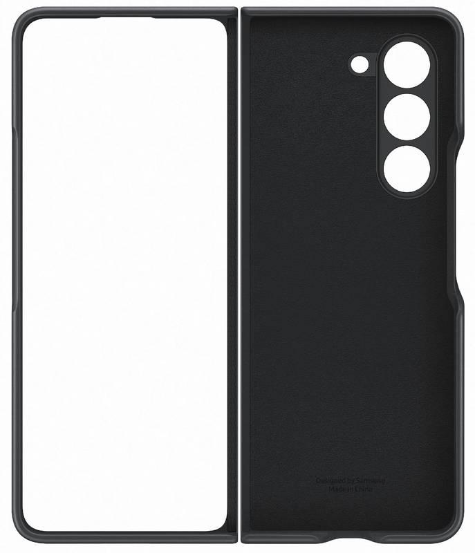 Kryt na mobil Samsung Galaxy Z Fold5, Eco Leather šedý
