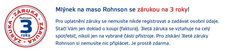 Mlýnek na maso Rohnson R-5435 Dynamotor