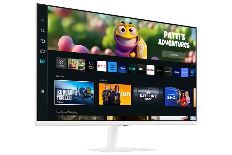 Monitor Samsung Smart Monitor M50C bílý