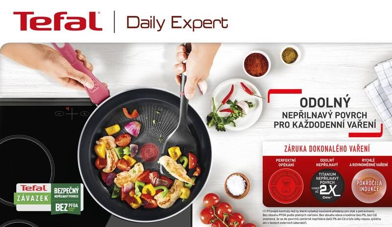 Pánev palačinková Tefal Daily Expert C2893802, 25 cm, Pánev, palačinková, Tefal, Daily, Expert, C2893802, 25, cm