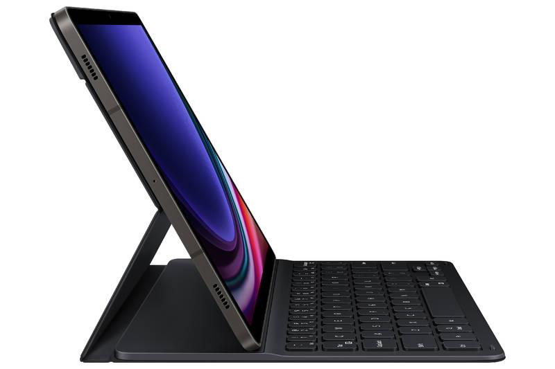 Pouzdro na tablet s klávesnicí Samsung Galaxy Tab S9 Book Cover Keyboard Slim černé, Pouzdro, na, tablet, s, klávesnicí, Samsung, Galaxy, Tab, S9, Book, Cover, Keyboard, Slim, černé
