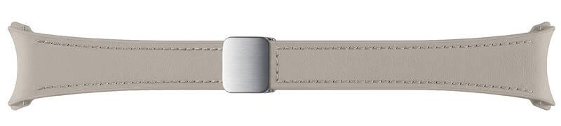 Řemínek Samsung z eko kůže se sponou, 20mm béžový
