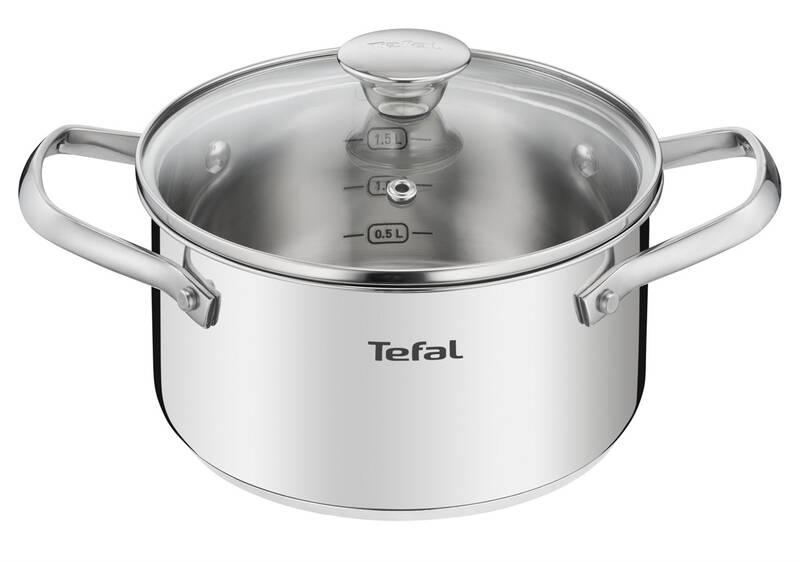 Sada nádobí Tefal Cook Eat B921SA55, 10 ks nerez