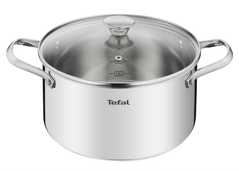 Sada nádobí Tefal Cook Eat B921SA55, 10 ks nerez