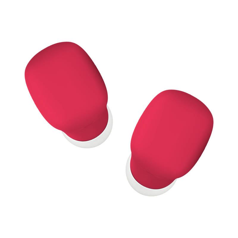 Sluchátka Niceboy HIVE Smarties červená