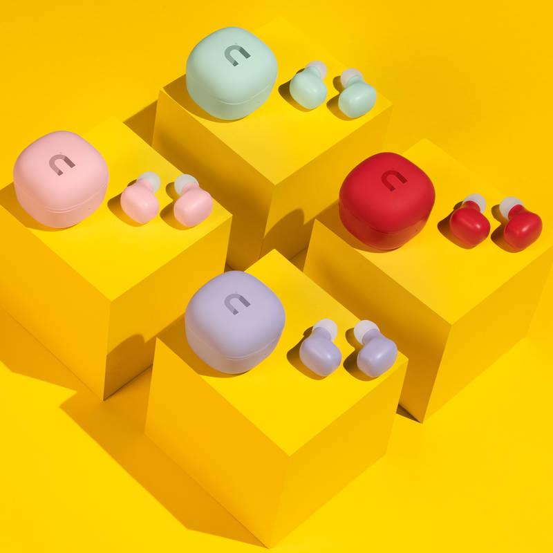 Sluchátka Niceboy HIVE Smarties červená