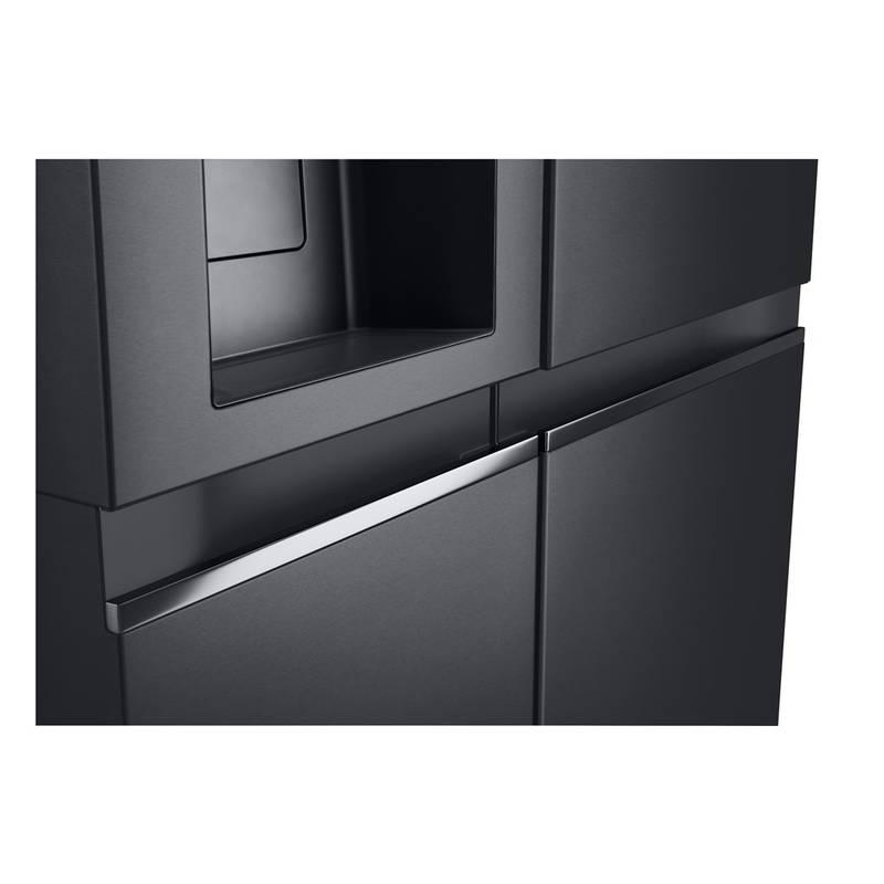 Americká lednice LG GSLV91MCAC černá