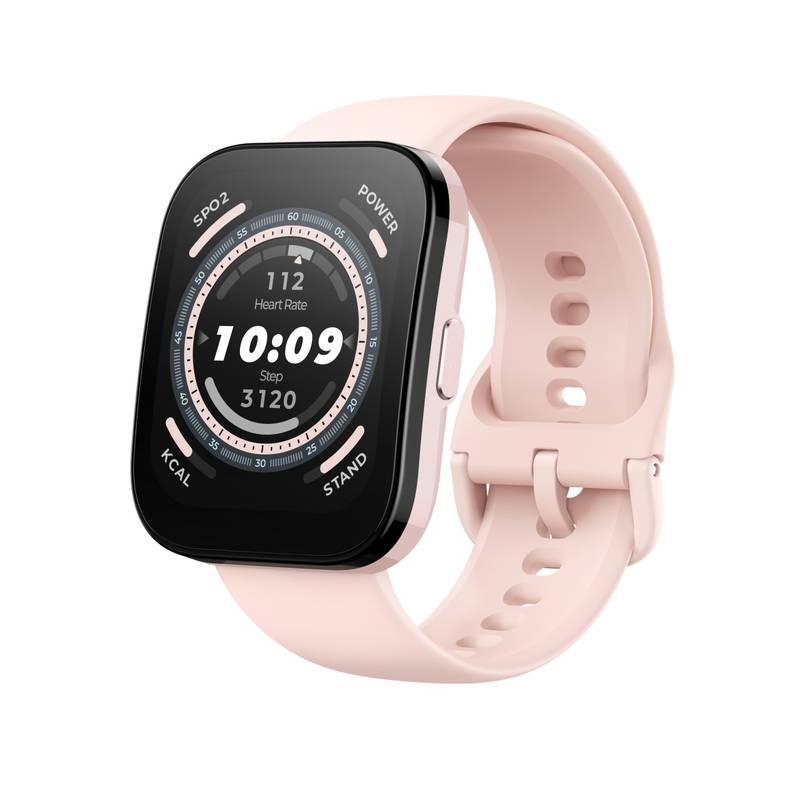 Chytré hodinky Amazfit Bip 5 růžové, Chytré, hodinky, Amazfit, Bip, 5, růžové