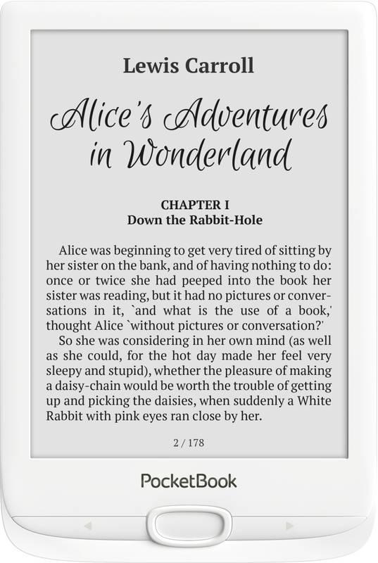 Čtečka e-knih Pocket Book 617 Basic Lux 3 bílá