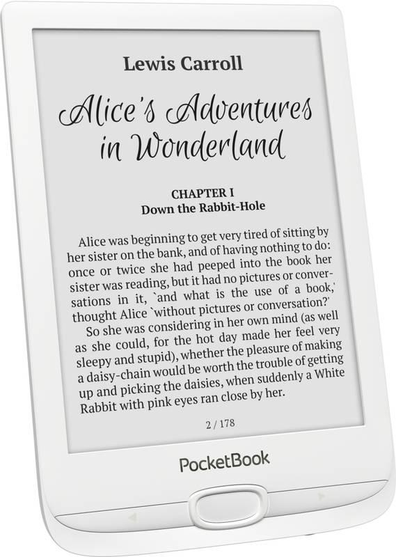 Čtečka e-knih Pocket Book 617 Basic Lux 3 bílá