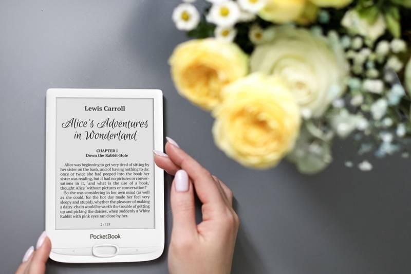 Čtečka e-knih Pocket Book 617 Basic Lux 3 bílá