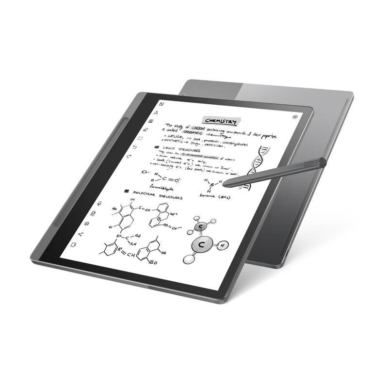 Dotykový tablet Lenovo Smart Paper obal a dotykové pero šedý