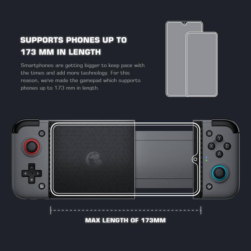 Gamepad GameSir X2 Mobile Gaming černý