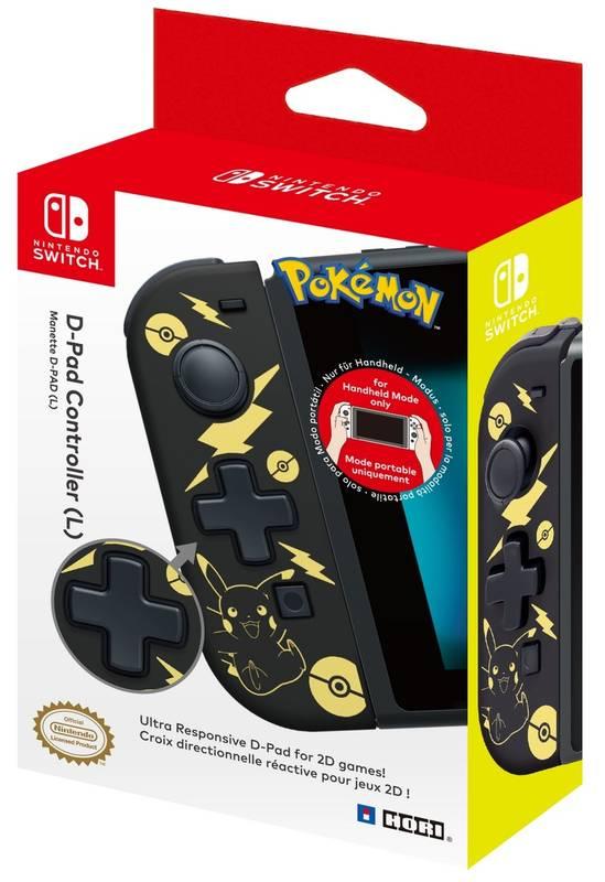 Gamepad HORI D-Pad Controller pro Nintendo Switch - Pikachu Black & Gold