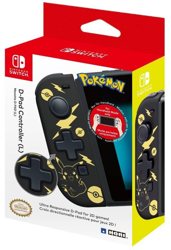 Gamepad HORI D-Pad Controller pro Nintendo Switch - Pikachu Black & Gold, Gamepad, HORI, D-Pad, Controller, pro, Nintendo, Switch, Pikachu, Black, &, Gold