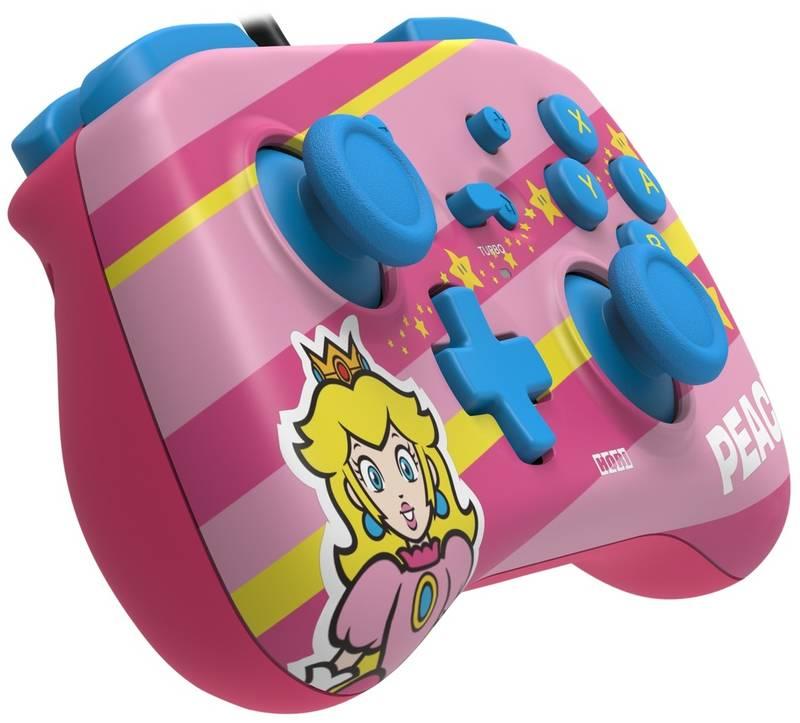 Gamepad HORI HORIPAD Mini pro Nintendo Switch - Super Mario Series - Peach, Gamepad, HORI, HORIPAD, Mini, pro, Nintendo, Switch, Super, Mario, Series, Peach