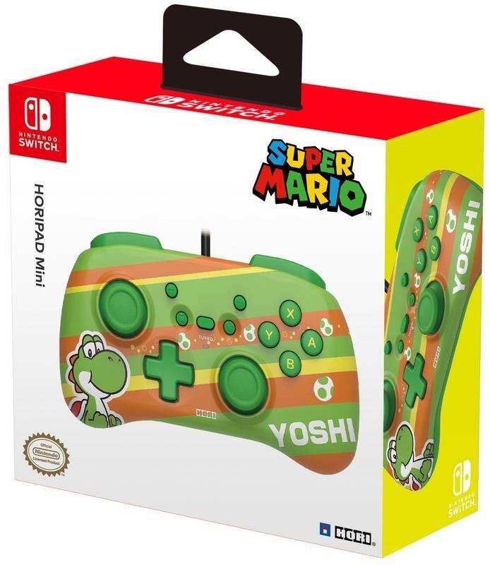 Gamepad HORI HORIPAD Mini pro Nintendo Switch - Super Mario Series - Yoshi, Gamepad, HORI, HORIPAD, Mini, pro, Nintendo, Switch, Super, Mario, Series, Yoshi