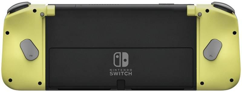 Gamepad HORI Split Pad Compact na Nintendo Switch šedý žlutý