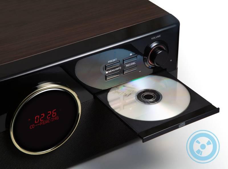 Gramofon Technaxx TX-137 hnědé