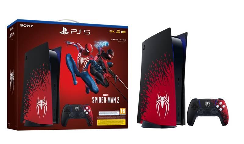 Herní konzole Sony PlayStation 5 Marvel´s Spider-Man 2, Herní, konzole, Sony, PlayStation, 5, Marvel´s, Spider-Man, 2