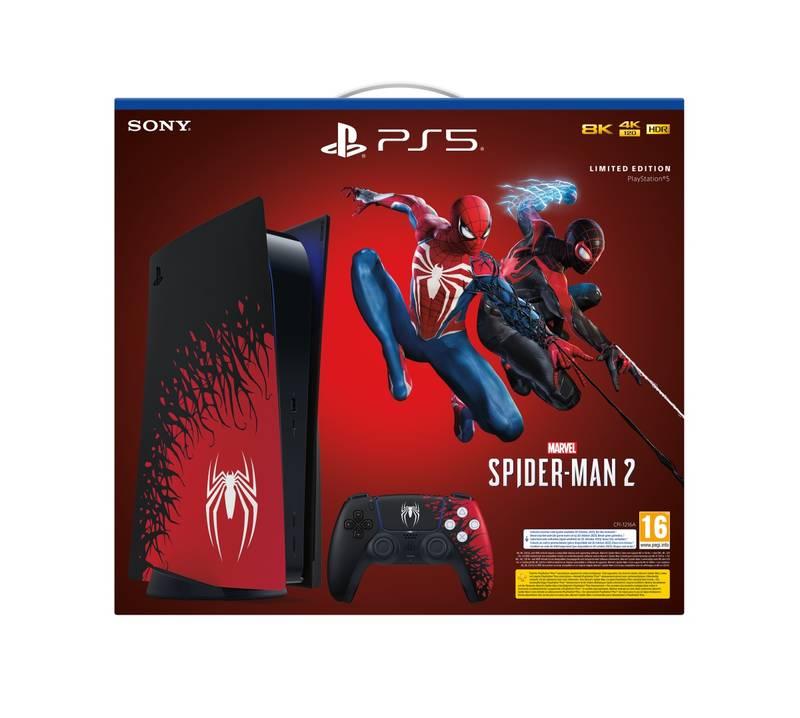 Herní konzole Sony PlayStation 5 Marvel´s Spider-Man 2, Herní, konzole, Sony, PlayStation, 5, Marvel´s, Spider-Man, 2