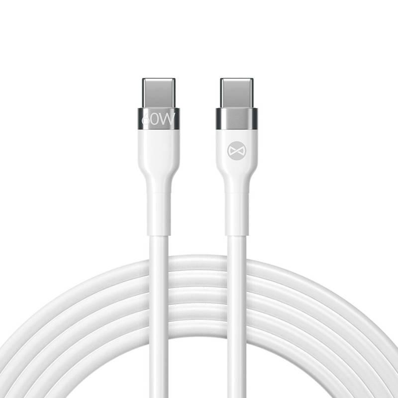 Kabel Forever Flexible USB-C USB-C, 60W, 2m bílý