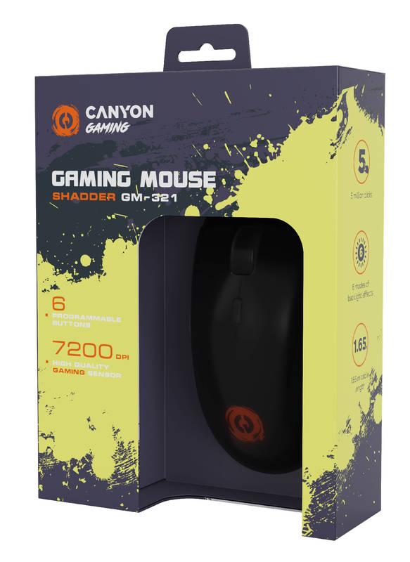 Myš Canyon SHADDER GM-321 černá