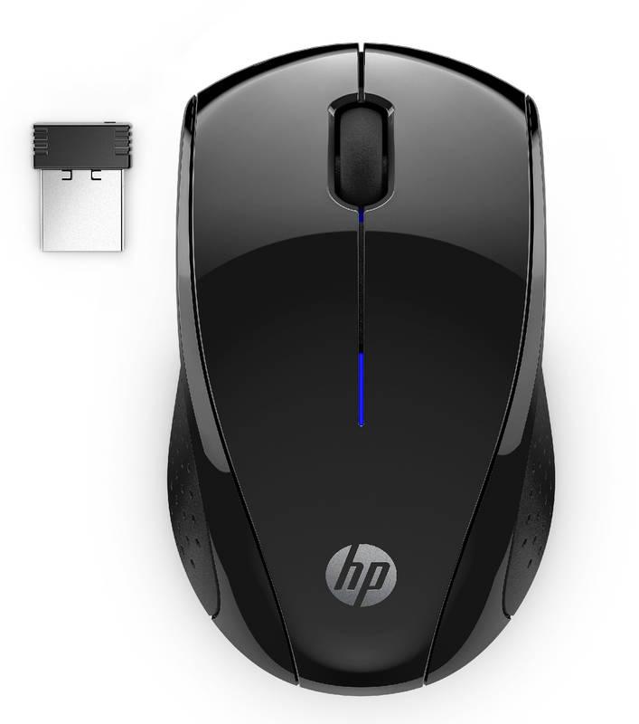 Myš HP 220 Silent černá, Myš, HP, 220, Silent, černá