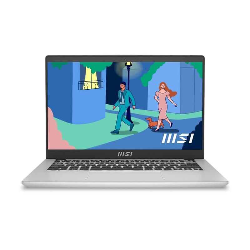 Notebook MSI Modern 14 C13M-442CZ stříbrný