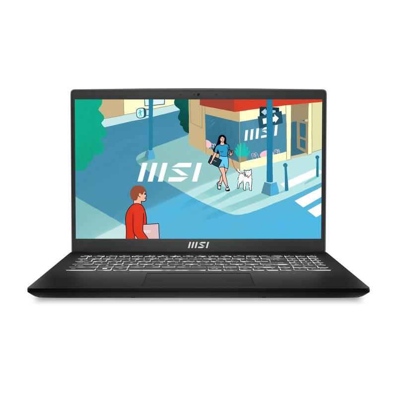 Notebook MSI Modern 15 B7M-067CZ černý