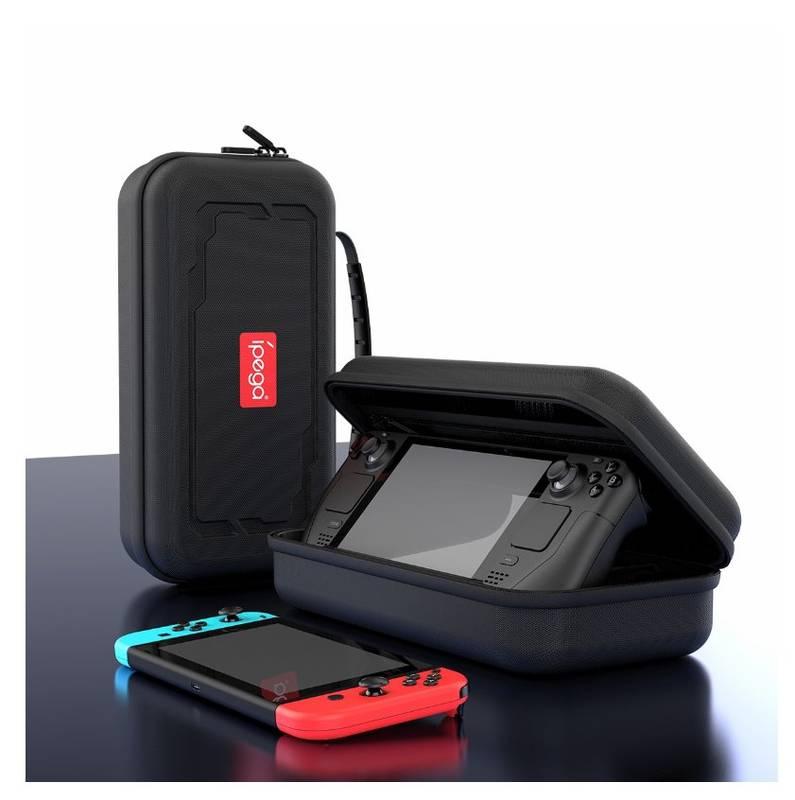 Pouzdro iPega s baterií 10000mAh pro Nintendo Switch a Steam Deck černé