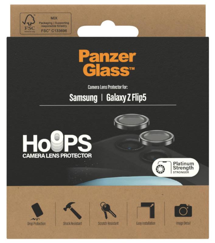 Tvrzené sklo PanzerGlass HoOps Camera Protector na Samsung Galaxy Z Flip5, Tvrzené, sklo, PanzerGlass, HoOps, Camera, Protector, na, Samsung, Galaxy, Z, Flip5