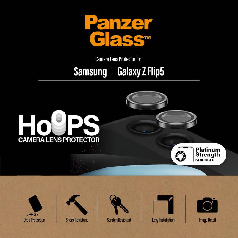 Tvrzené sklo PanzerGlass HoOps Camera Protector na Samsung Galaxy Z Flip5