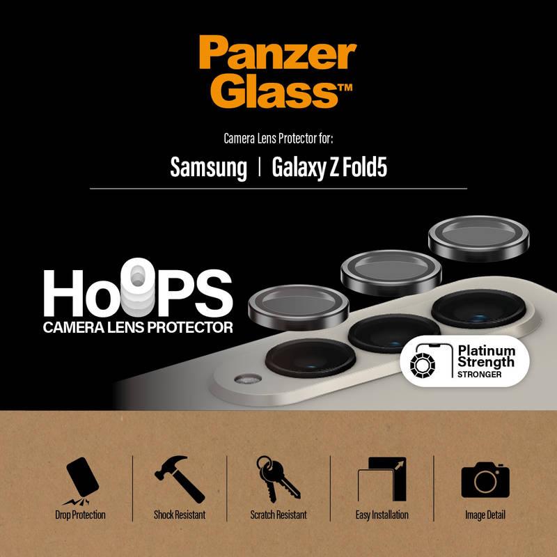 Tvrzené sklo PanzerGlass HoOps Camera Protector na Samsung Galaxy Z Fold5, Tvrzené, sklo, PanzerGlass, HoOps, Camera, Protector, na, Samsung, Galaxy, Z, Fold5