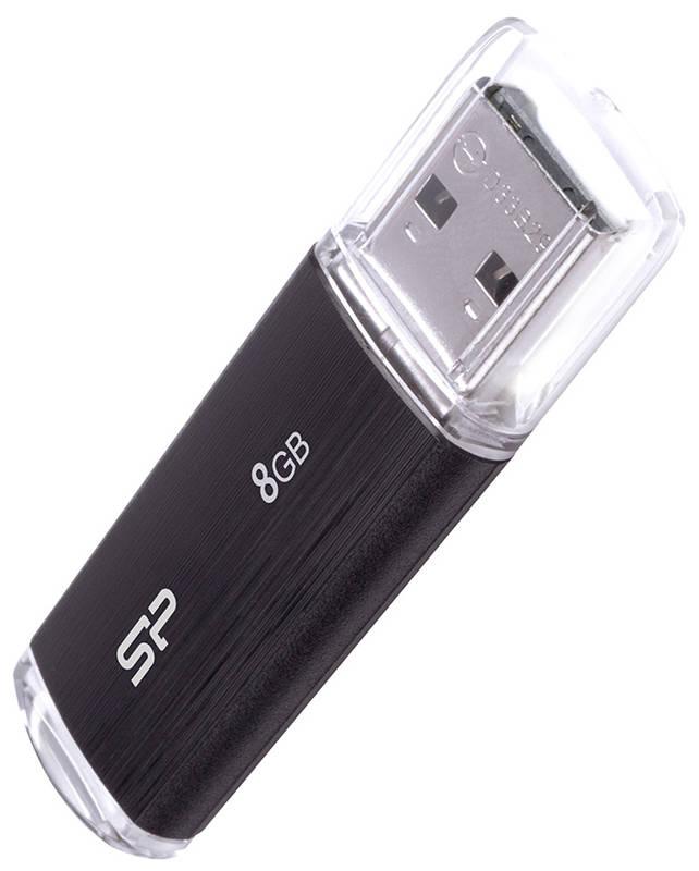 USB Flash Silicon Power Ultima U02 8 GB černý