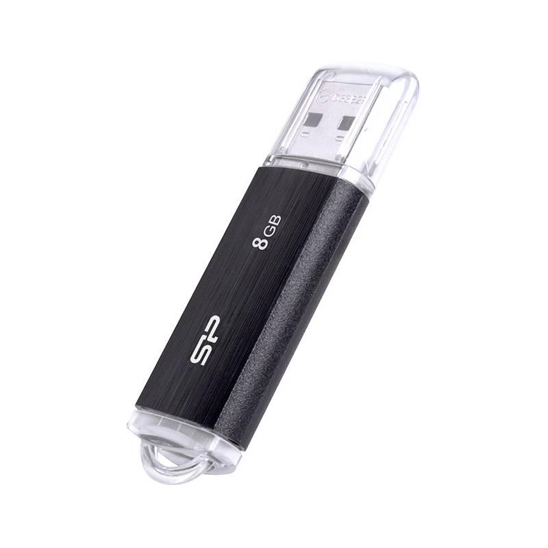 USB Flash Silicon Power Ultima U02 8 GB černý