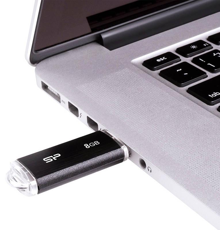 USB Flash Silicon Power Ultima U02 8 GB černý