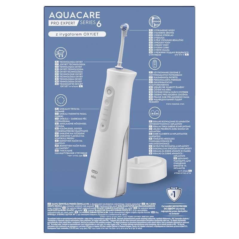 Ústní sprcha Oral-B AquaCare Pro Expert Series 6, Ústní, sprcha, Oral-B, AquaCare, Pro, Expert, Series, 6