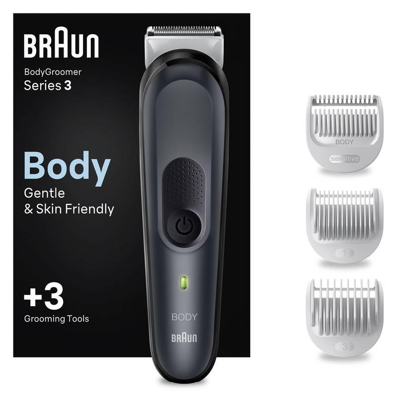 Zastřihovač tělový Braun Series 3 BG3340 Gentle Grey