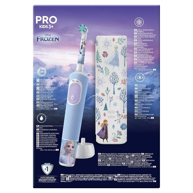 Zubní kartáček Oral-B Pro Kids Ledové království 3, Zubní, kartáček, Oral-B, Pro, Kids, Ledové, království, 3