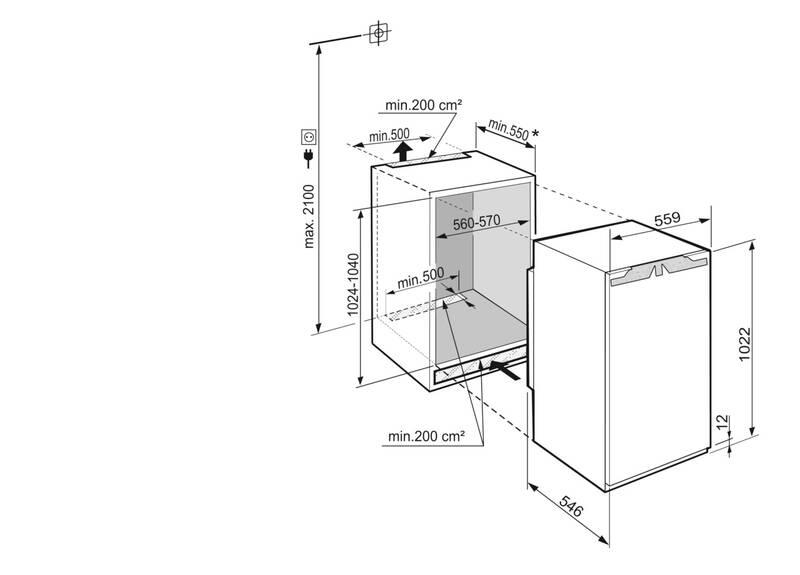 Chladnička Liebherr Prime IRBd 4050 bílá